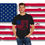 Thumbnail: PATRIOTIC COMFORT COLORS TEE, FEATURING A PRAYING SHADOW TO SAVE OUR COUNTRY