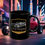 Thumbnail: black coffee cup with an image of an old Chevy Corvette in the colors of gray and tan Old Dudes Club