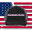 Thumbnail: black truckers cap with gray mesh back with FREEDOM embroidered in American flag style letters across the front.