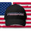 Thumbnail: black cap with a red white and blue freedom in the design of an American flag
