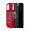 Thumbnail: red iPhone case with Power of Jesus printed on the case in black letters outline in white
