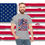Thumbnail: Freedom Fist T-Shirt American Flag Patriotic Tee for 250th anniversary t-shirt