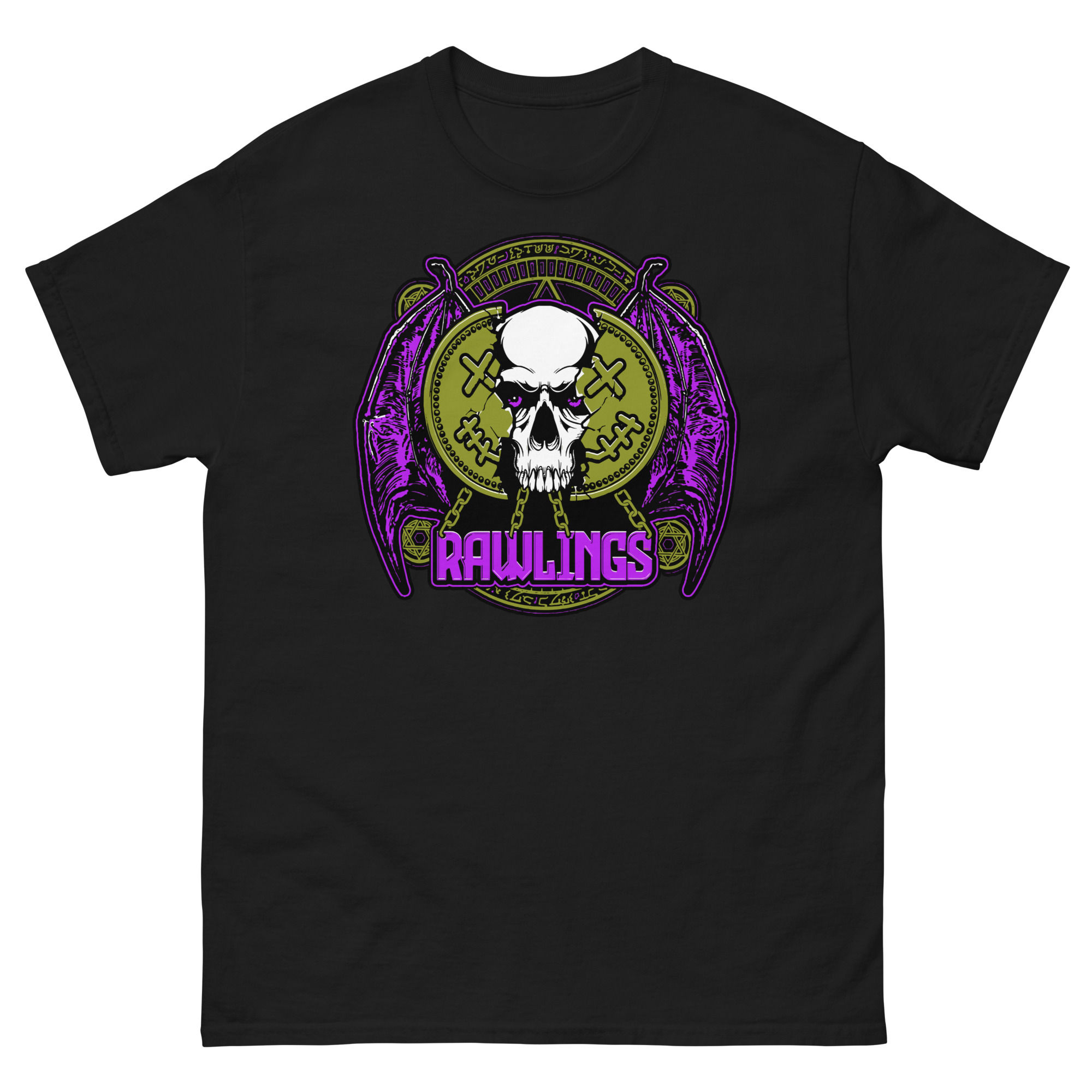 CJ Rawlings - Winged Skull (Classic T-Shirt)