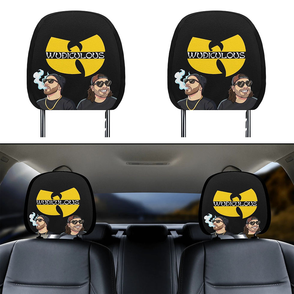 Thumbnail: That Wrestling Dood - Wudiculous Cartoons (Car Headrest Covers)
