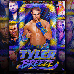 WWE Tyler Breeze 8x10 Promotion Picture.