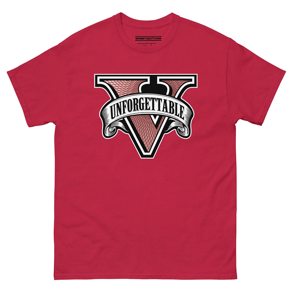 Thumbnail: Unforgettable Vision - GTV5 UV5 (Classic T-Shirt)