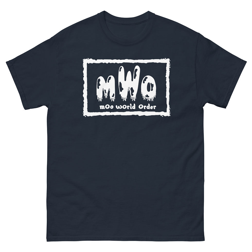 Thumbnail: Tim Strange - mOo wOrld Order (Classic T-Shirt)
