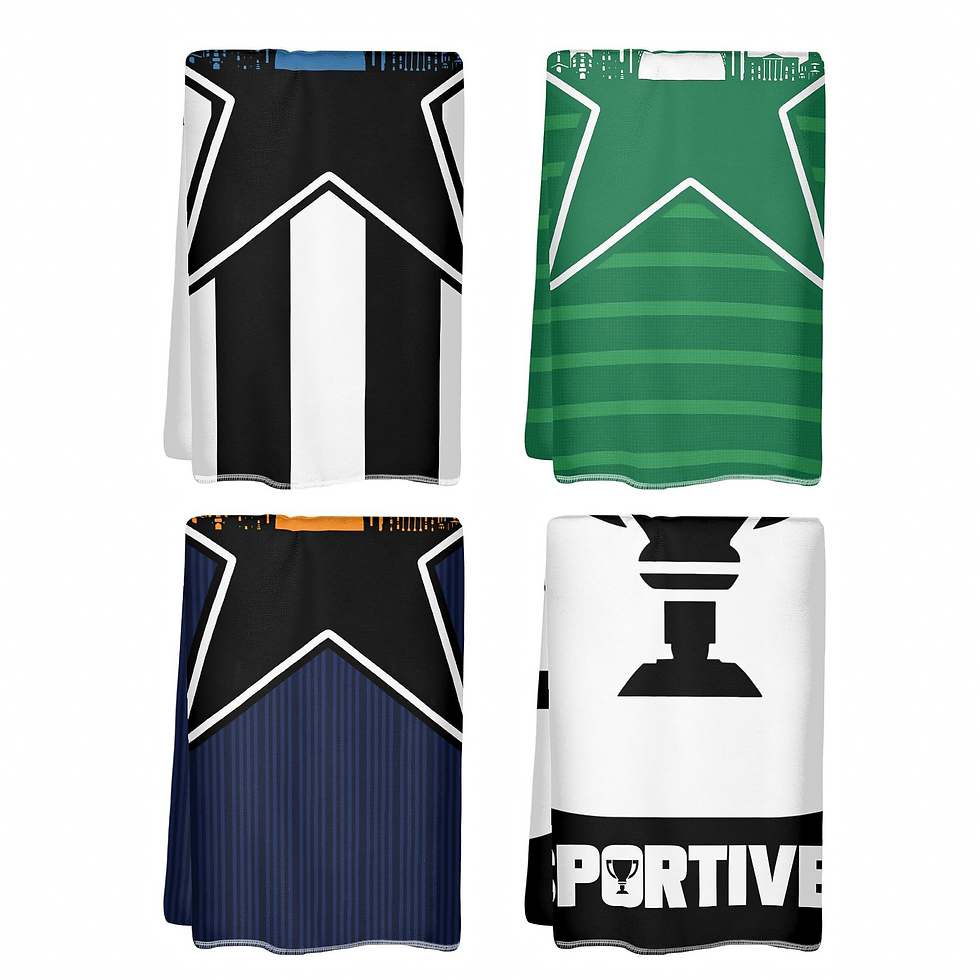 Thumbnail: Sportives - The Magpies (4 Pack Hand Towels)