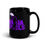 Thumbnail: Gemma Jewels The Silhouette Premium Glossy Black Mug 15oz (Right)