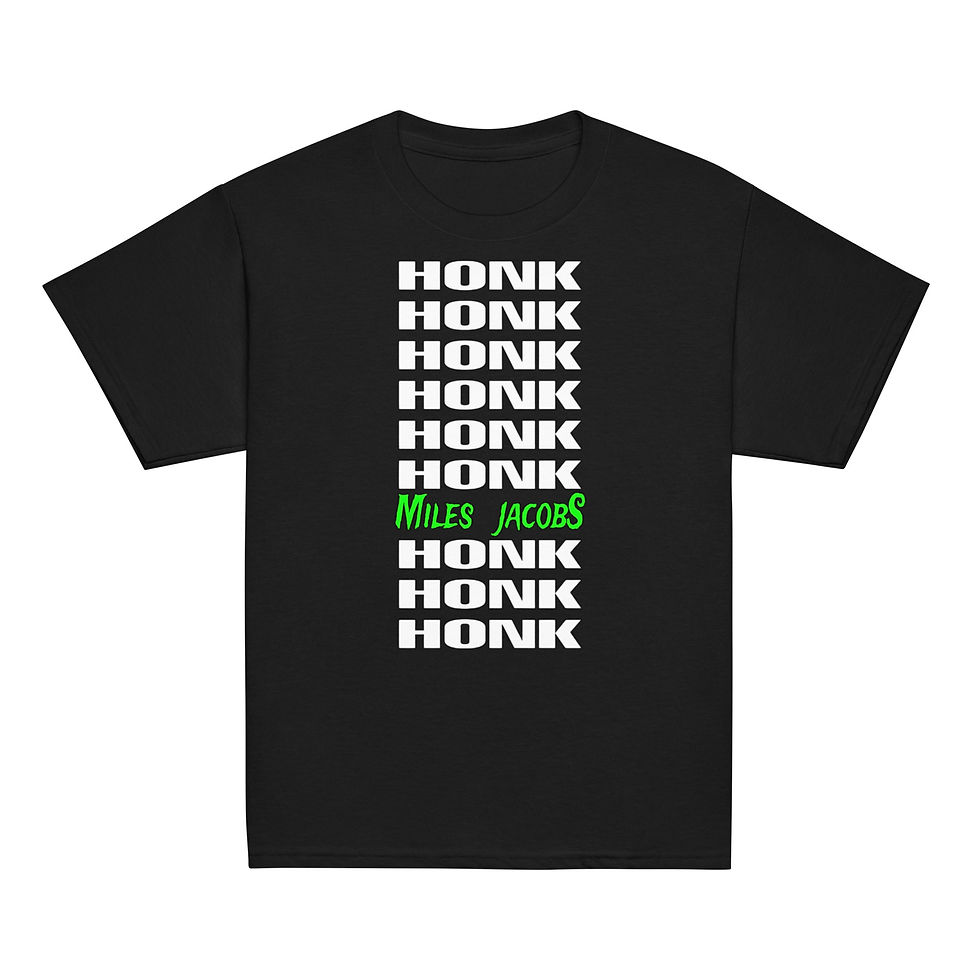 Miles Jacobs - Honk Honk Honk (Youth Classic Tee)