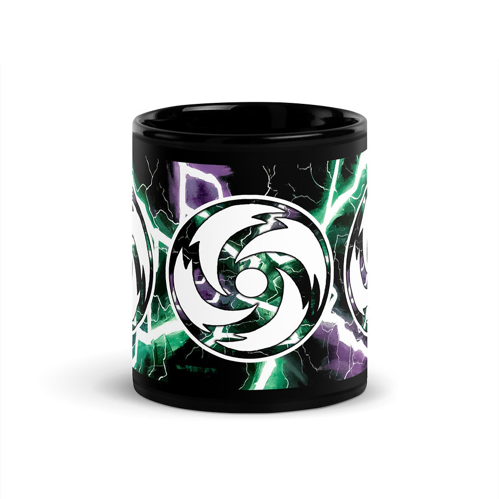 Thumbnail: Storm Thomas - Storm Strike (Black Glossy Mug)