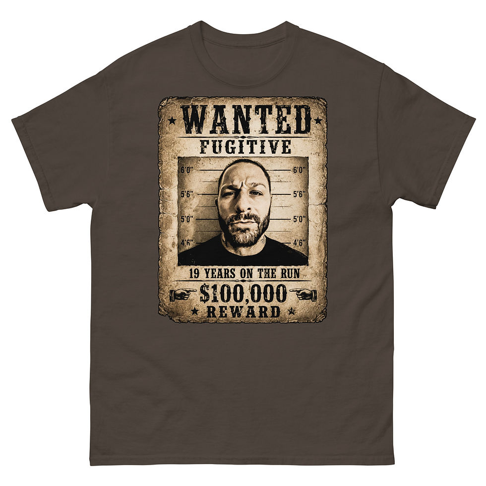Thumbnail: August Artois - Wanted Fugitive (Classic T-Shirt)