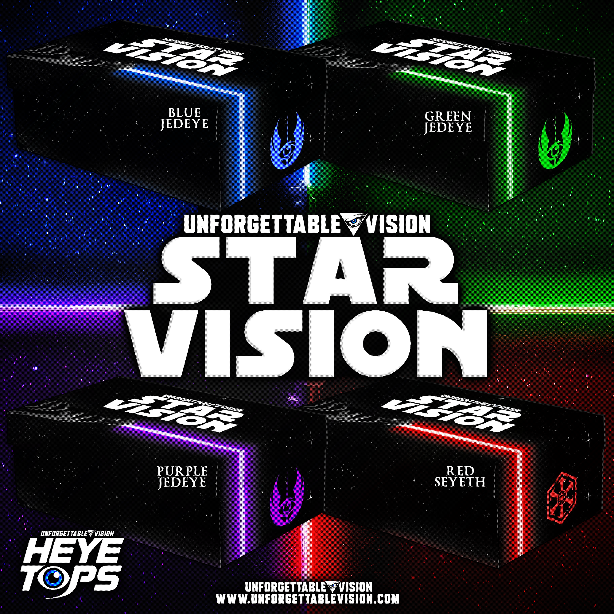 Unforgettable Vision - The Jedeye (Heye Top Sneakers)