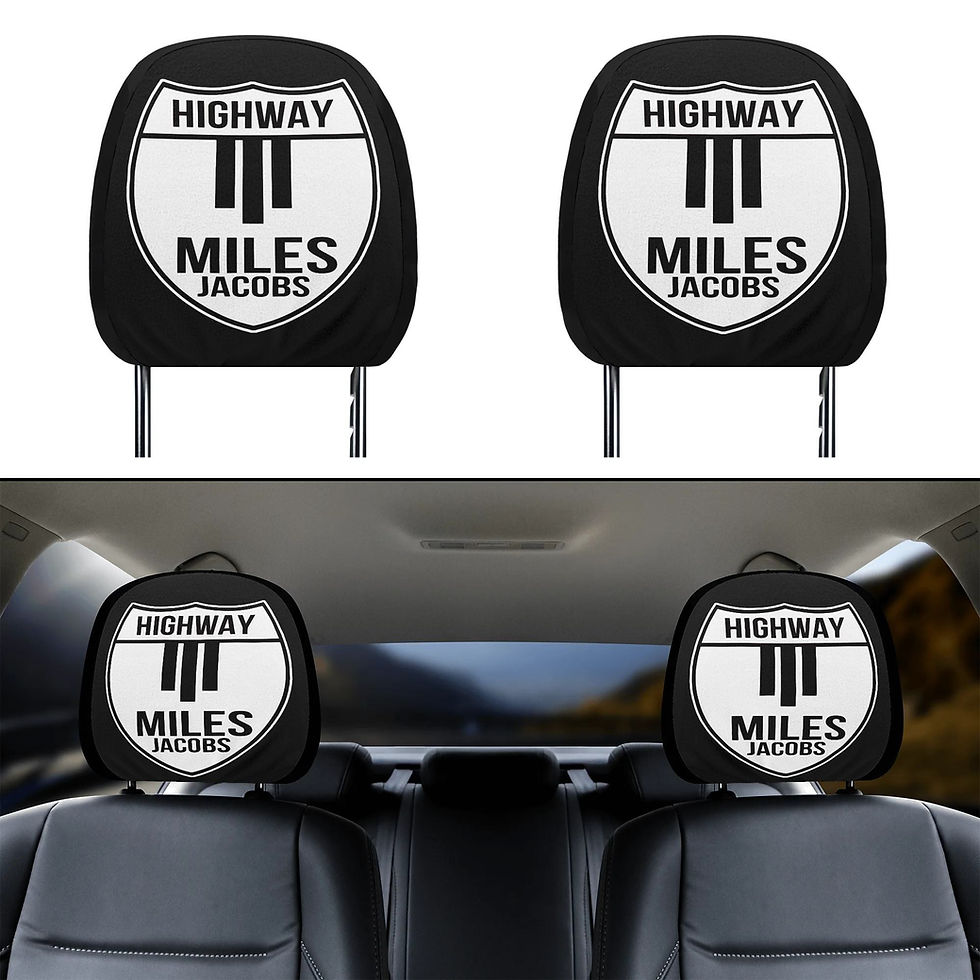 Thumbnail: Miles Jacobs - Highway Sign (Car Headrest Covers)