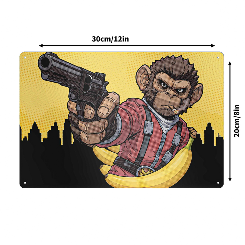 Thumbnail: Unforgettable Vision - The Monkey Pogo (Iron Print)