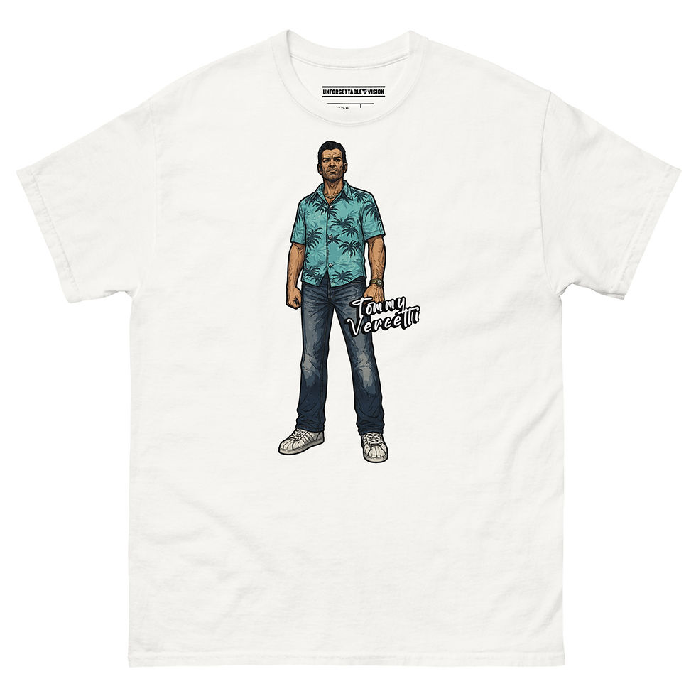 Thumbnail: Unforgettable Vision - Protagonist Tommy (Classic T-Shirt)