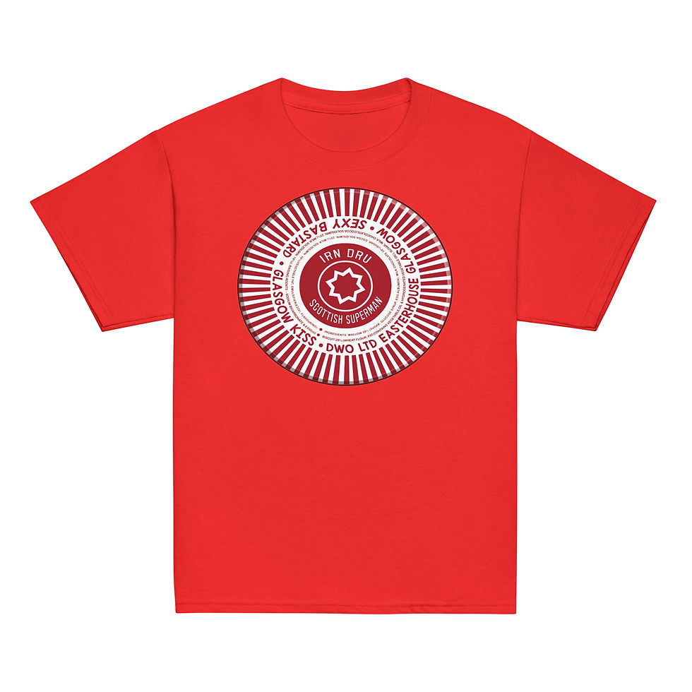 Thumbnail: Irn Dru Marshall Tea Cake Premium Kids Youth Classic T-Shirt (Red)