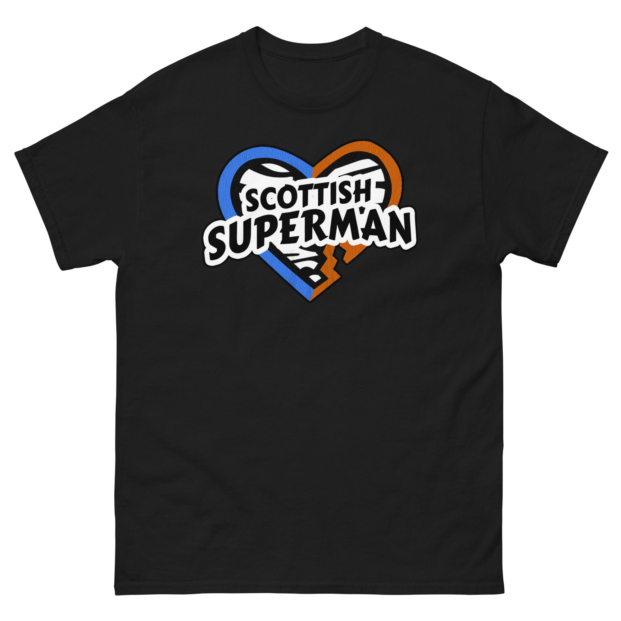 Dru Marshall - Scottish Superman Heart (Classic T-Shirt)