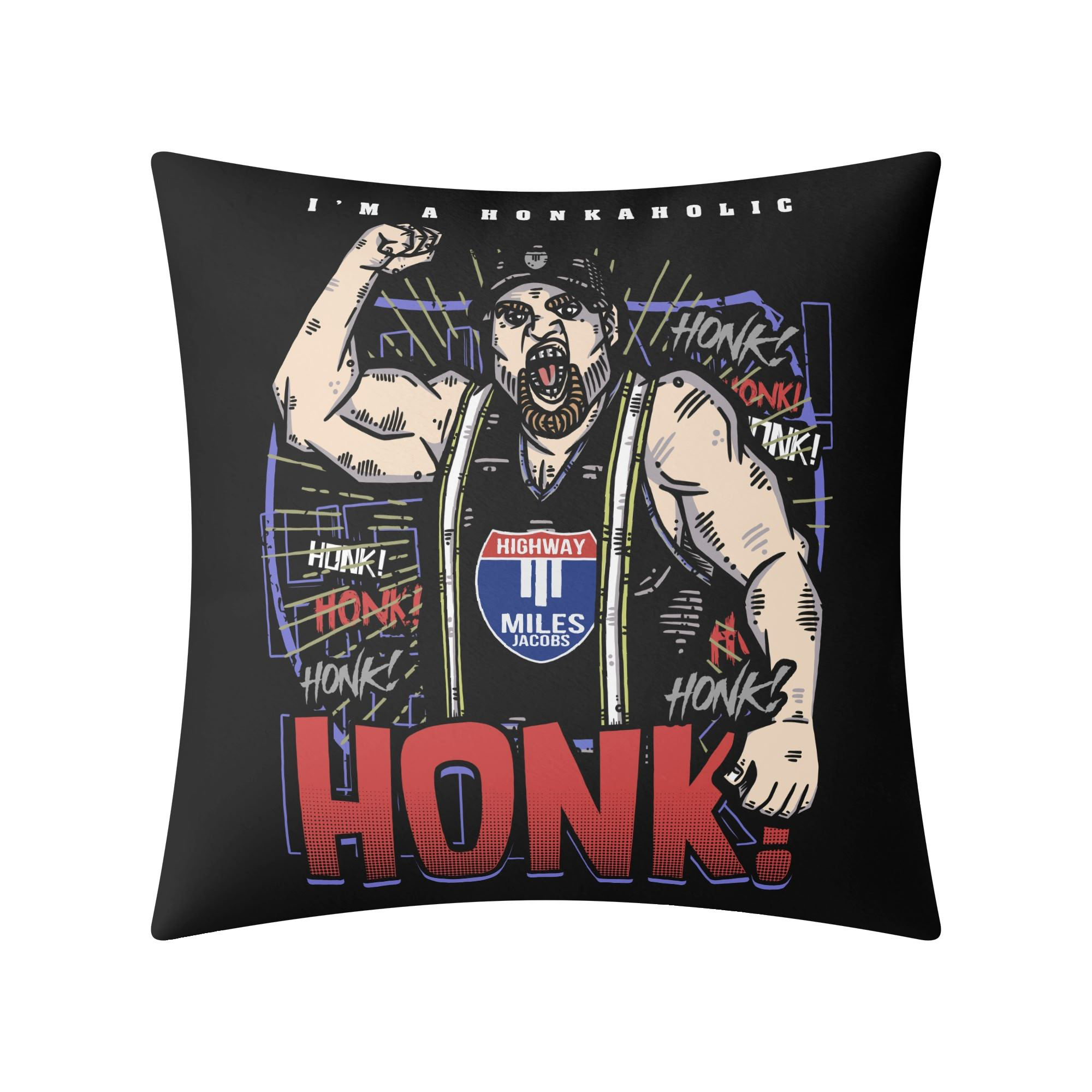 Miles Jacobs - Honkaholic Landmind (Pillow Case)