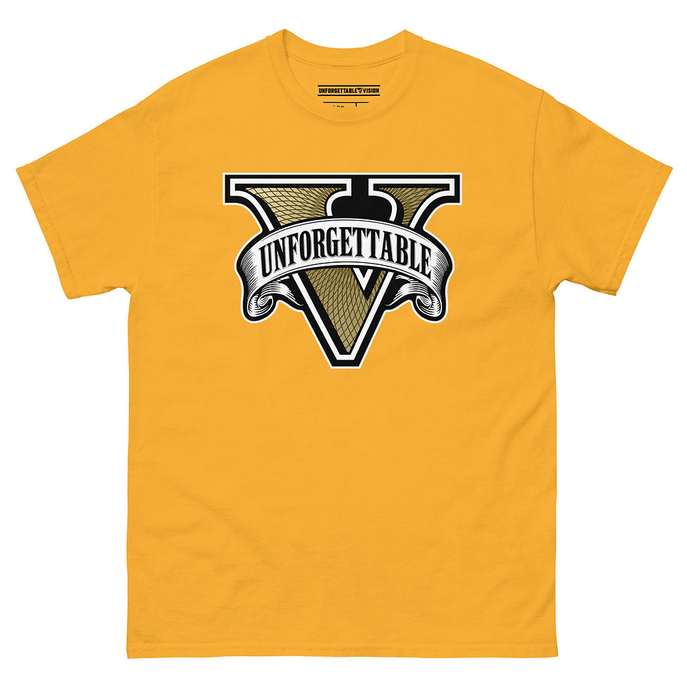Thumbnail: Unforgettable Vision - GTV5 UV5 (Classic T-Shirt)