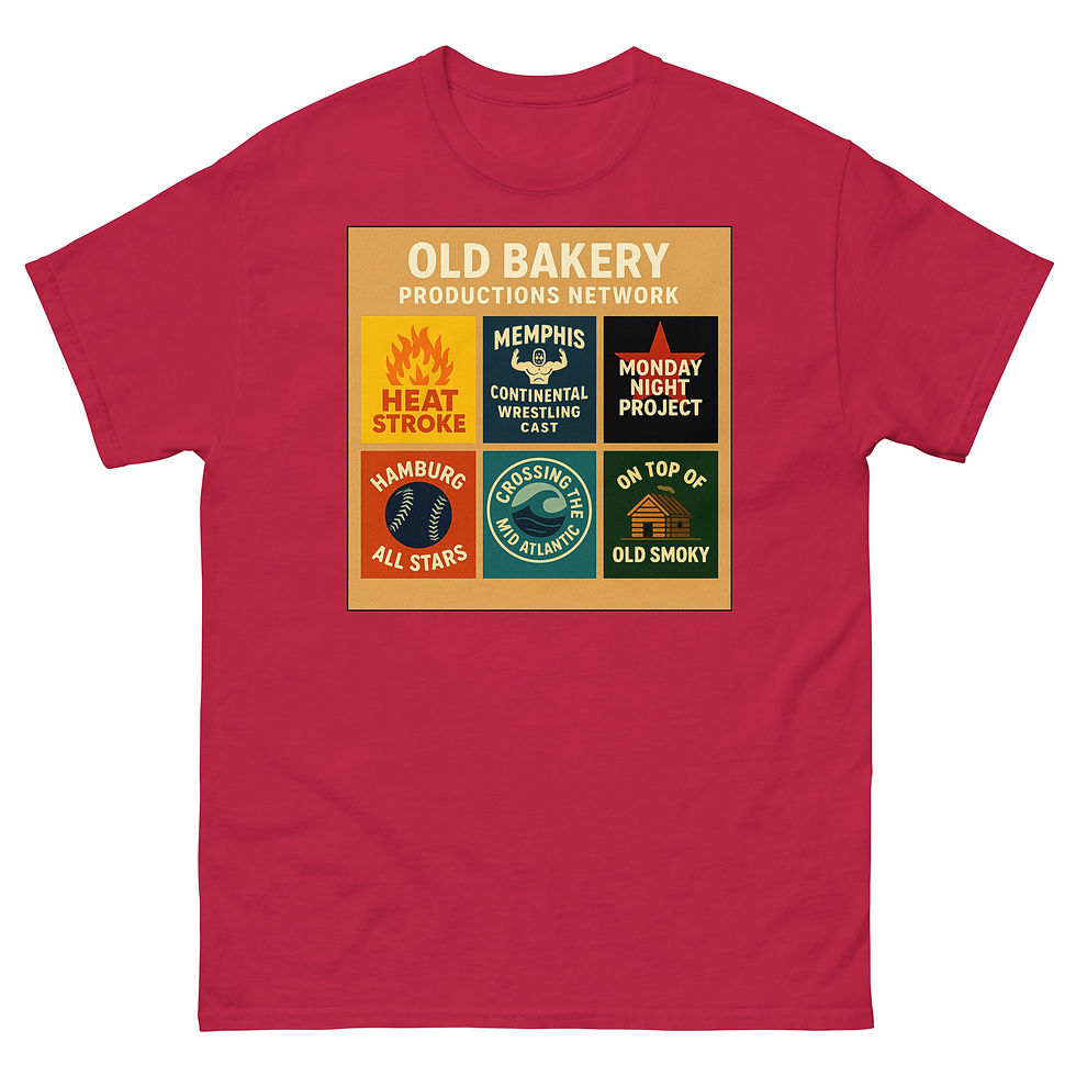 Thumbnail: Old Bakery Productions - OBP Network Logos (Classic T-Shirt)