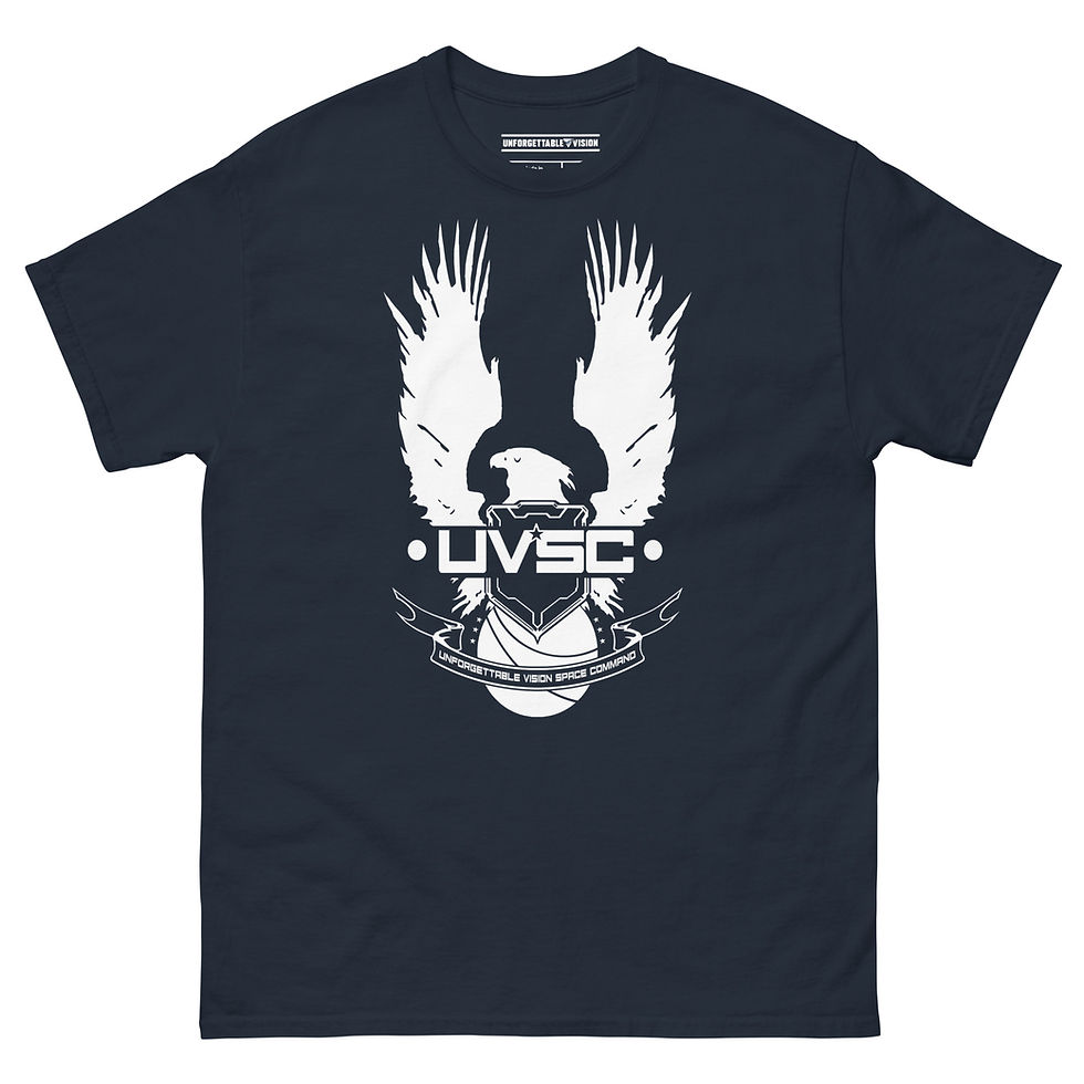 Thumbnail: Unforgettable Vision - UV Space Command (Classic T-Shirt)
