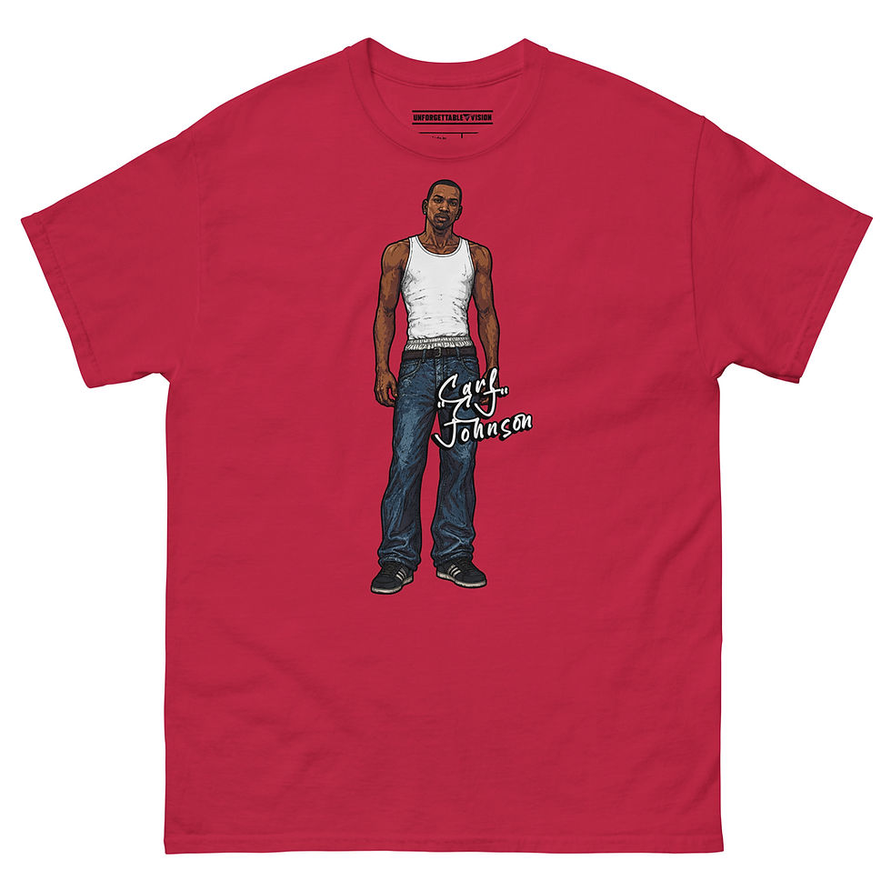 Thumbnail: Unforgettable Vision - Protagonist Johnson (Classic T-Shirt)