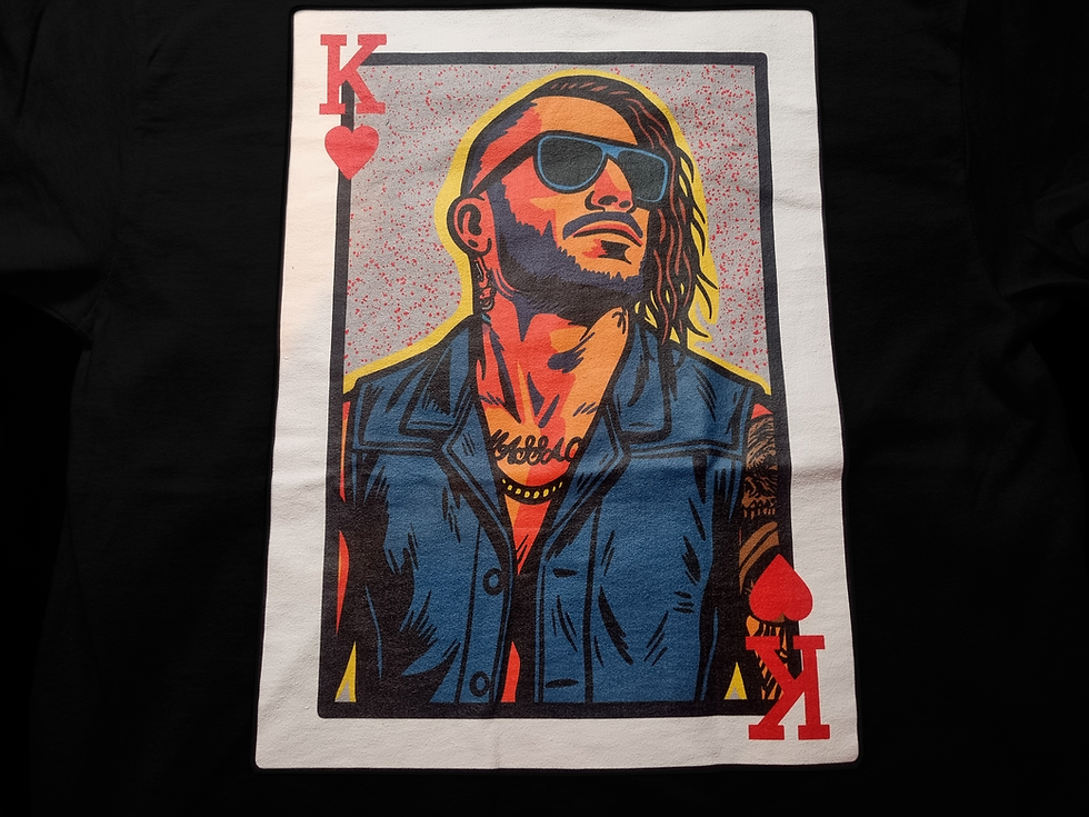 Thumbnail: August Artois - King Of Heartois Card (Classic T-Shirt)