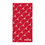 Thumbnail: Tim Strange Longhorn Premium Sublimation Towel Red And White (Front)