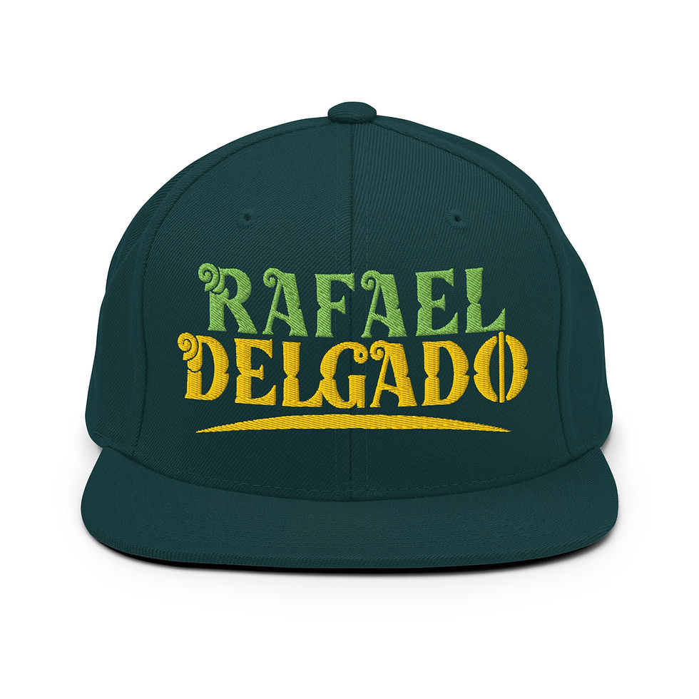 Thumbnail: Rafael Delgado - Fantasy Font (Classic Embroid Snapback)