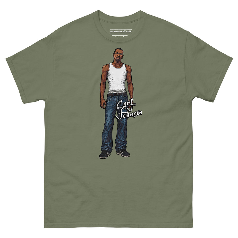 Thumbnail: Unforgettable Vision - Protagonist Johnson (Classic T-Shirt)