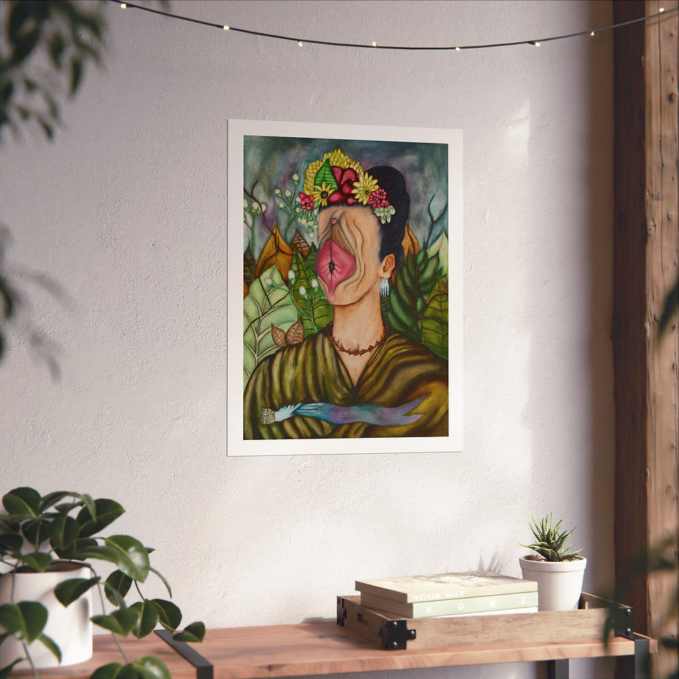 Thumbnail: Frida Shaved - Art Print