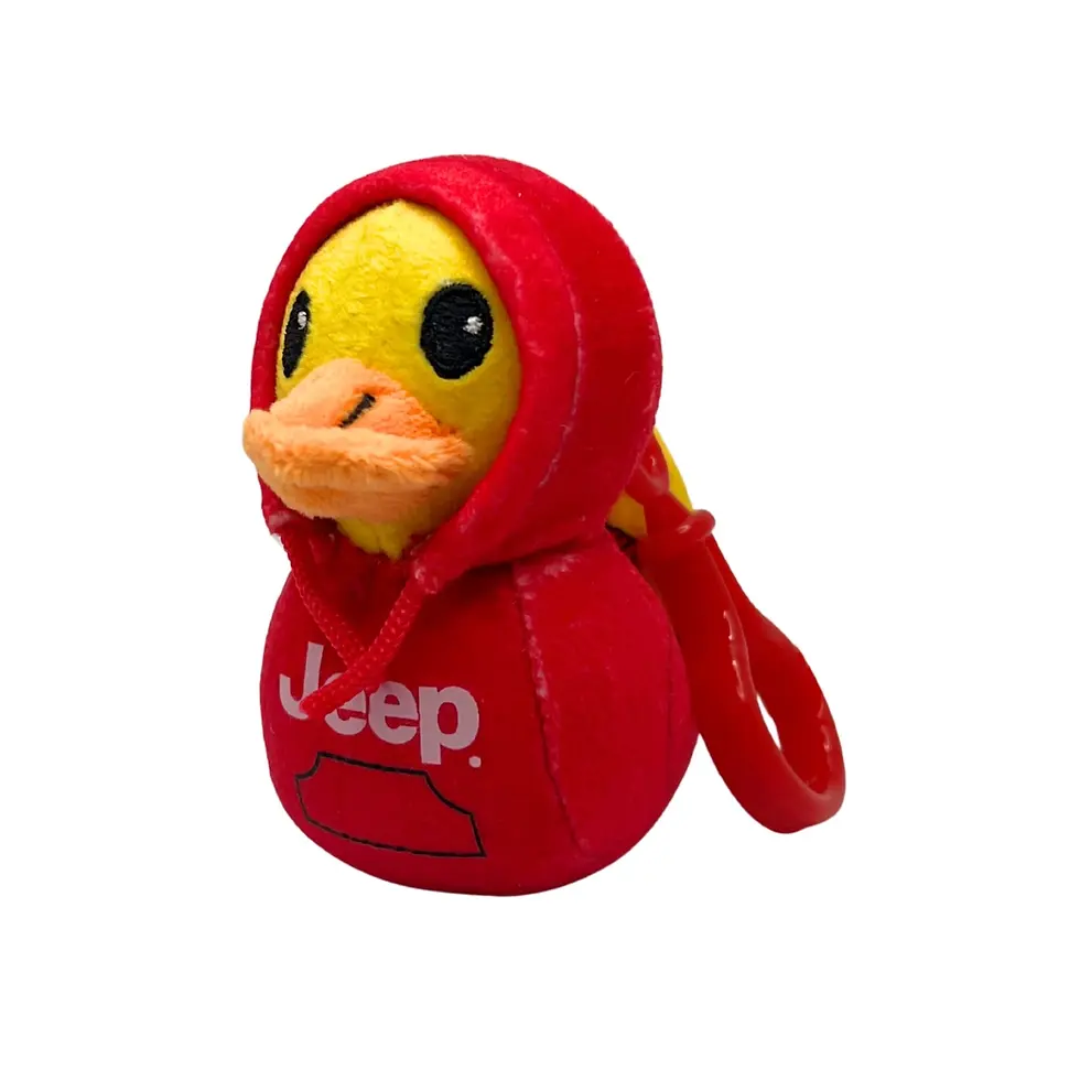 Thumbnail: Jeep® Branded Ducks 3" Clip-On Plush Blind Bag