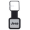 Thumbnail: Black Jeep key chain displaying the Jeep logo and a square design.