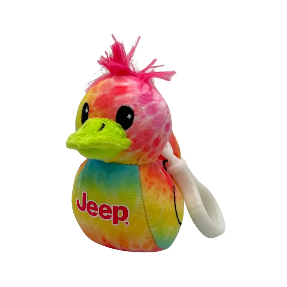 Thumbnail: Jeep® Branded Ducks 3" Clip-On Plush Blind Bag