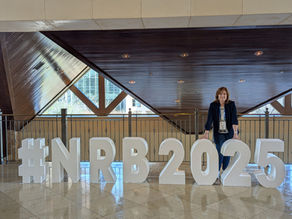 Kathryn M. Lackey at NRB 2025 in Dallas at Gaylord Texan