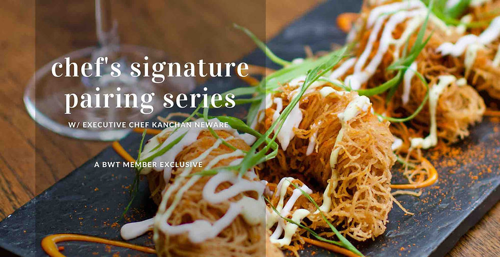 Three-course Wine Dinner