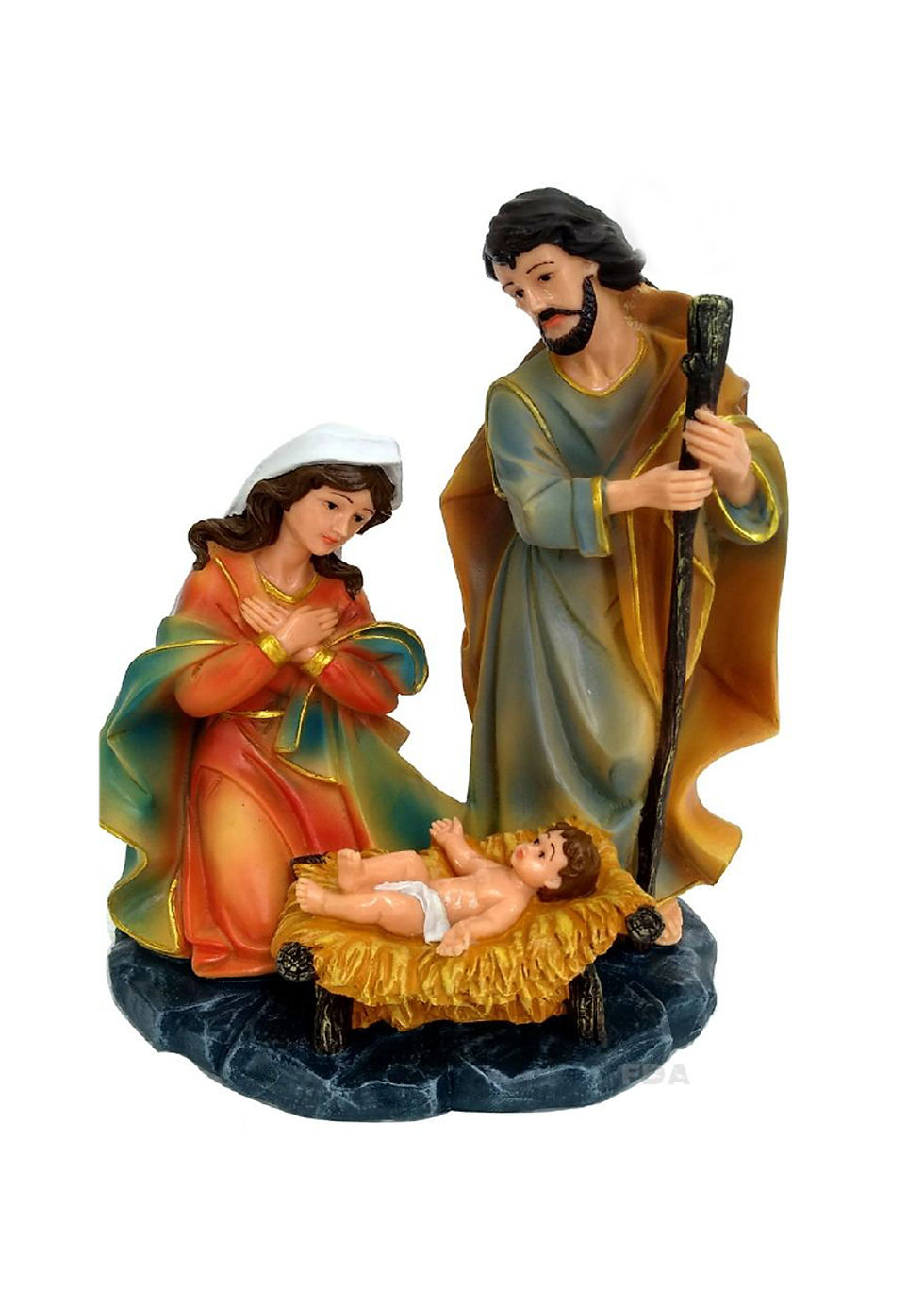 Holy family - Christmas -10"