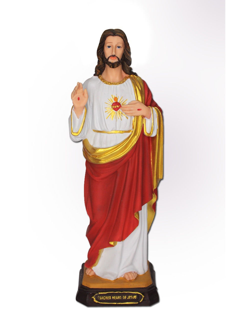 Sacred Heart of Jesus with out crown -12"