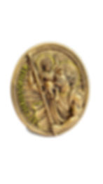 Thumbnail: Hanging - St.Christopher - 5"