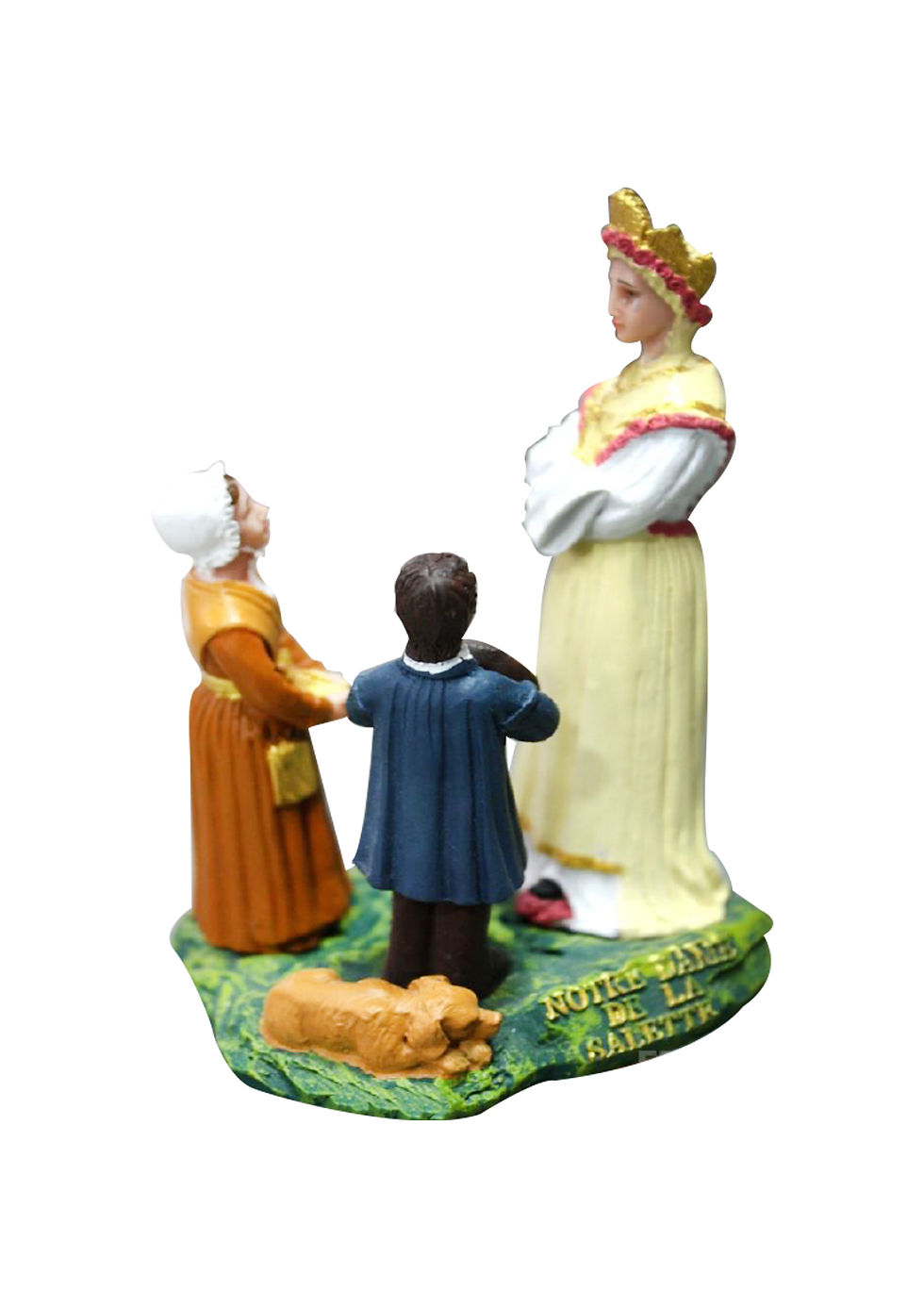 Our Lady of Salette with Children - 4"