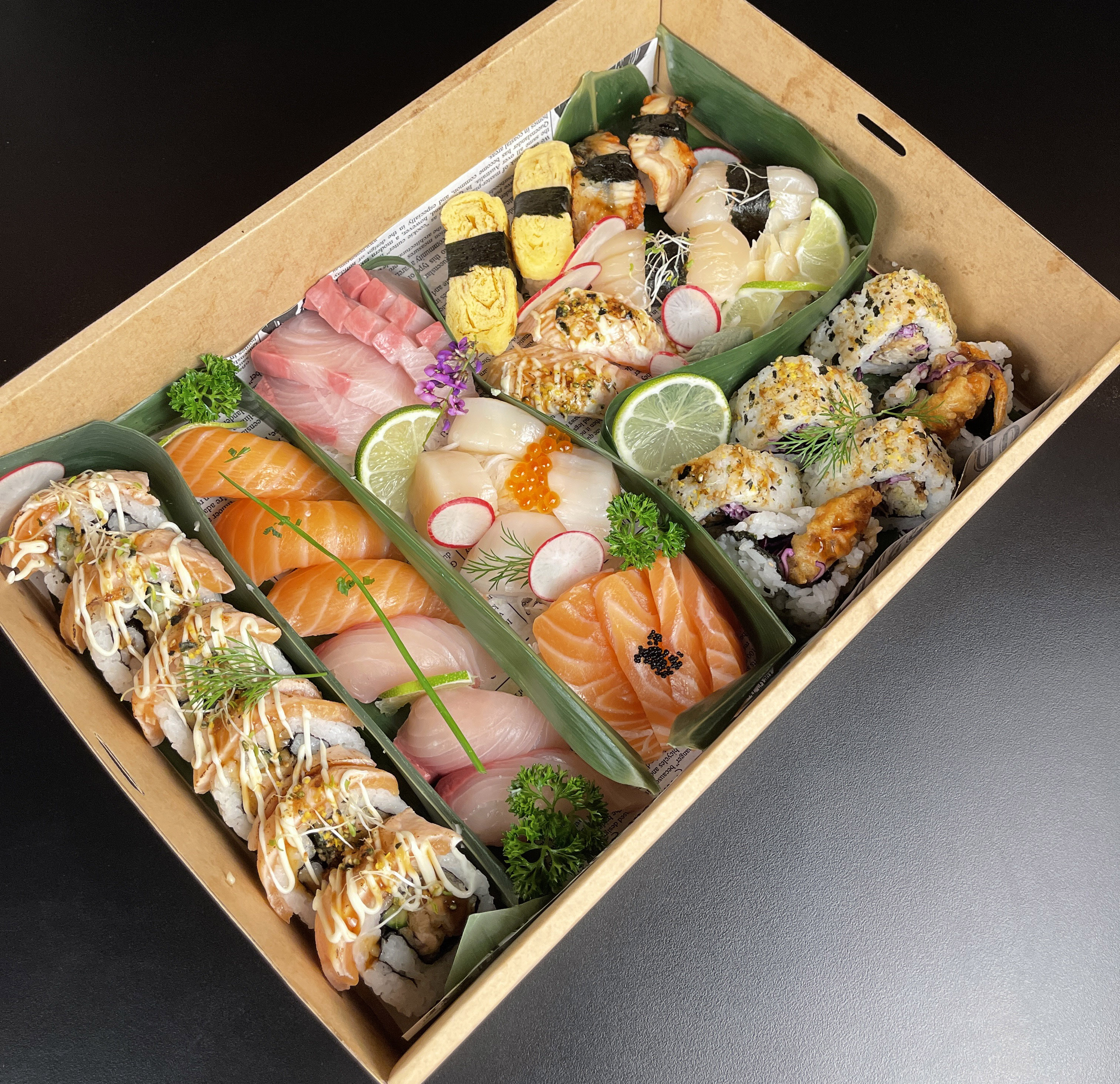 Arranged Food and Objects