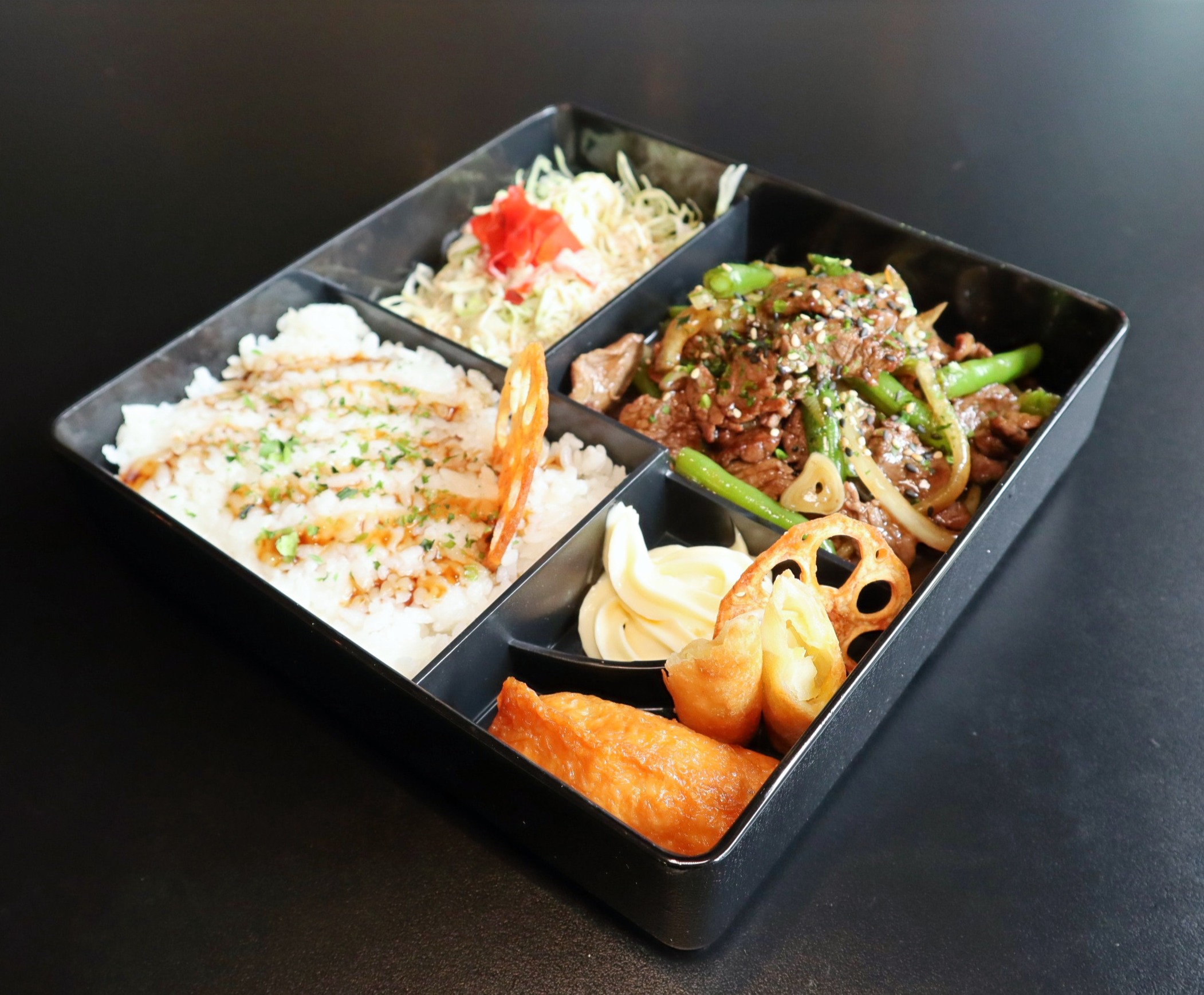 Arranged Food and Objects