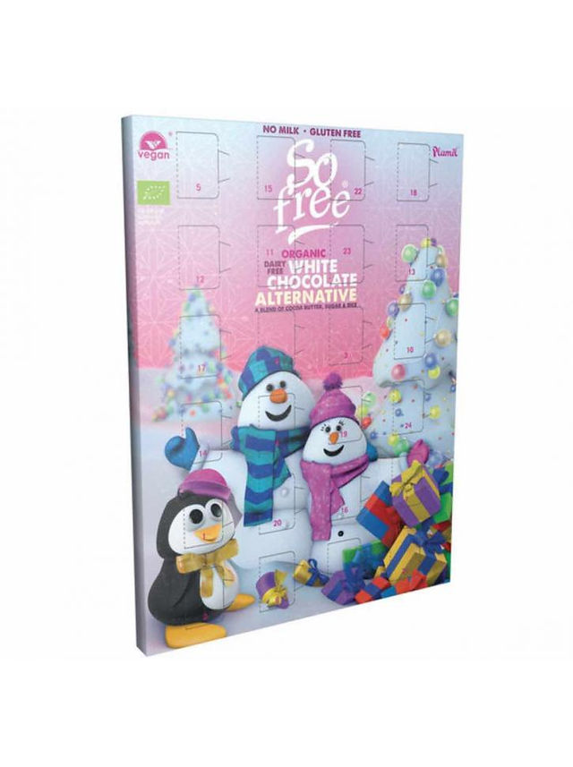 Calendrier de l'Avent Plamil So Free chocolat blanc
