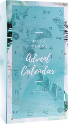 Calendrier de l'Avent beauté bio Ecco Verde