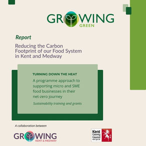 Cover of Growing Green sustainability report