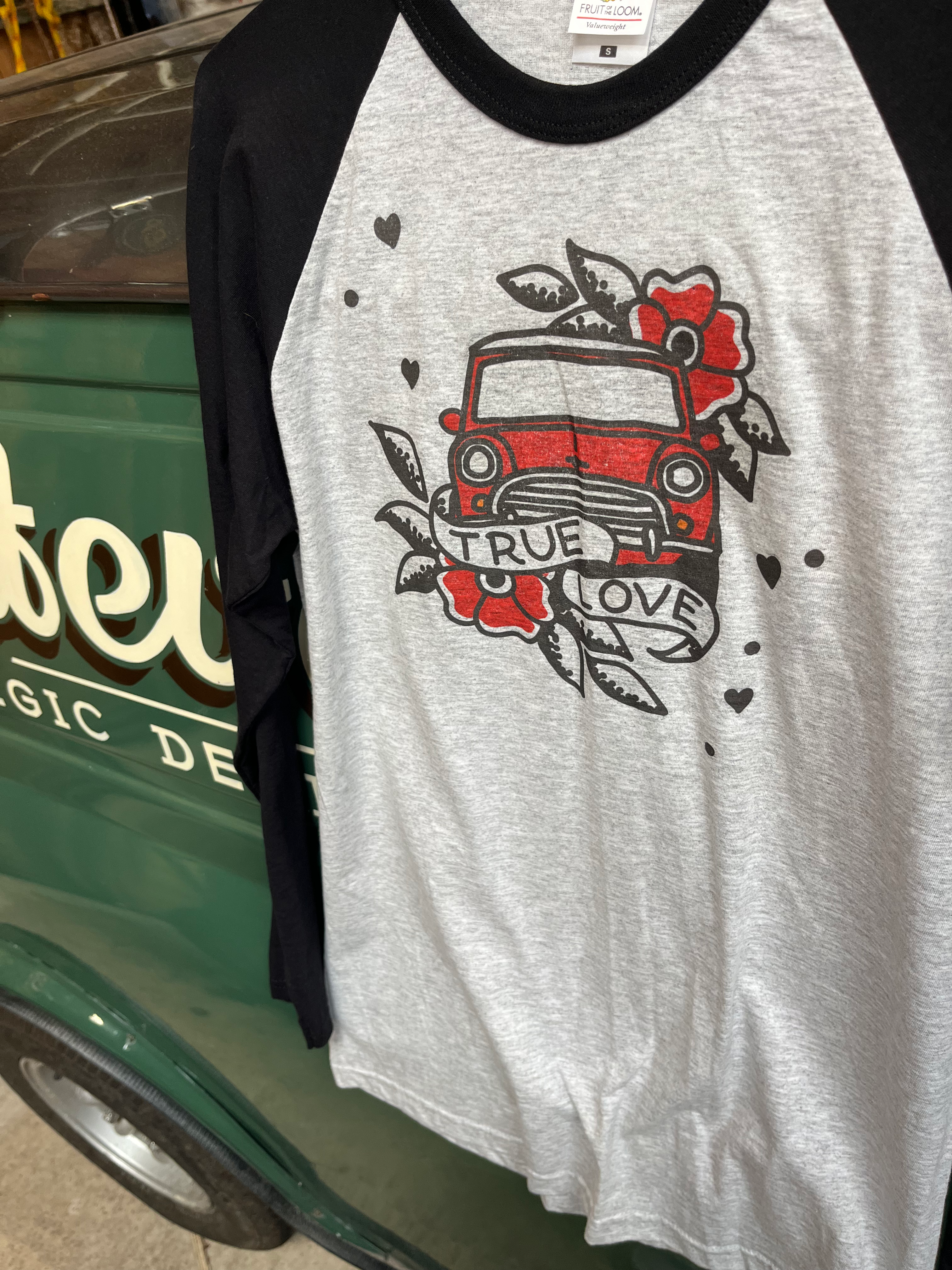 Grey true love mini top large 