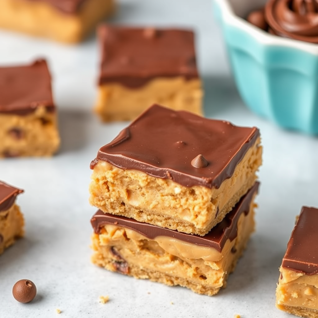 Peanut Butter Bar Half Sheet Pan - Father's Day Favorite 