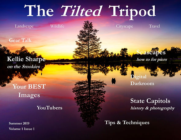 Tilted Tripod Ezine v1 issue 1 Cover JPE