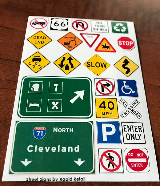 Road Sign Labels Traffic Sign RVV C02 One Way Road | Buy Online! JD